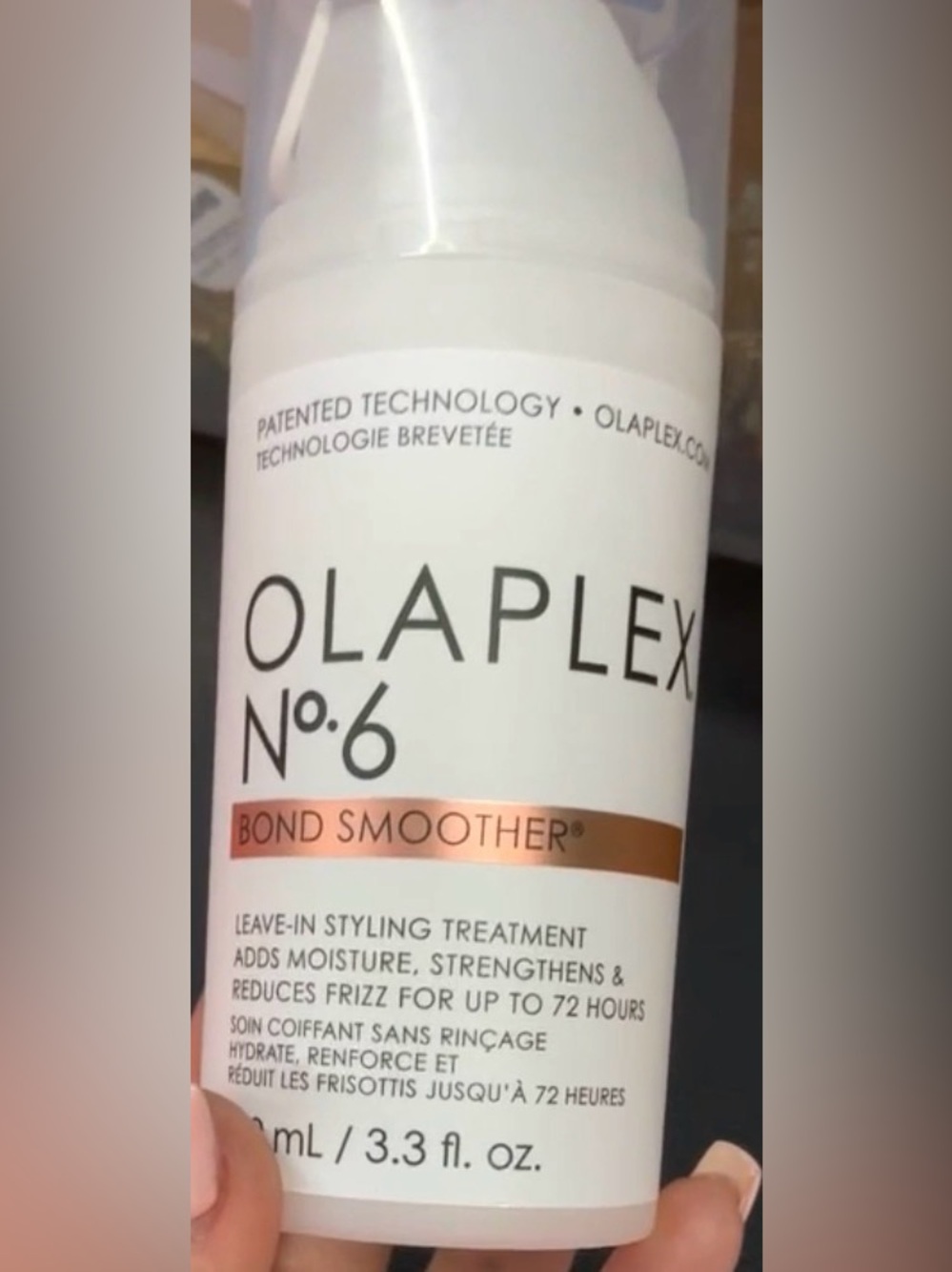 OLAPLEX No.6 Bond Smoother - White with Rose Gold Accent